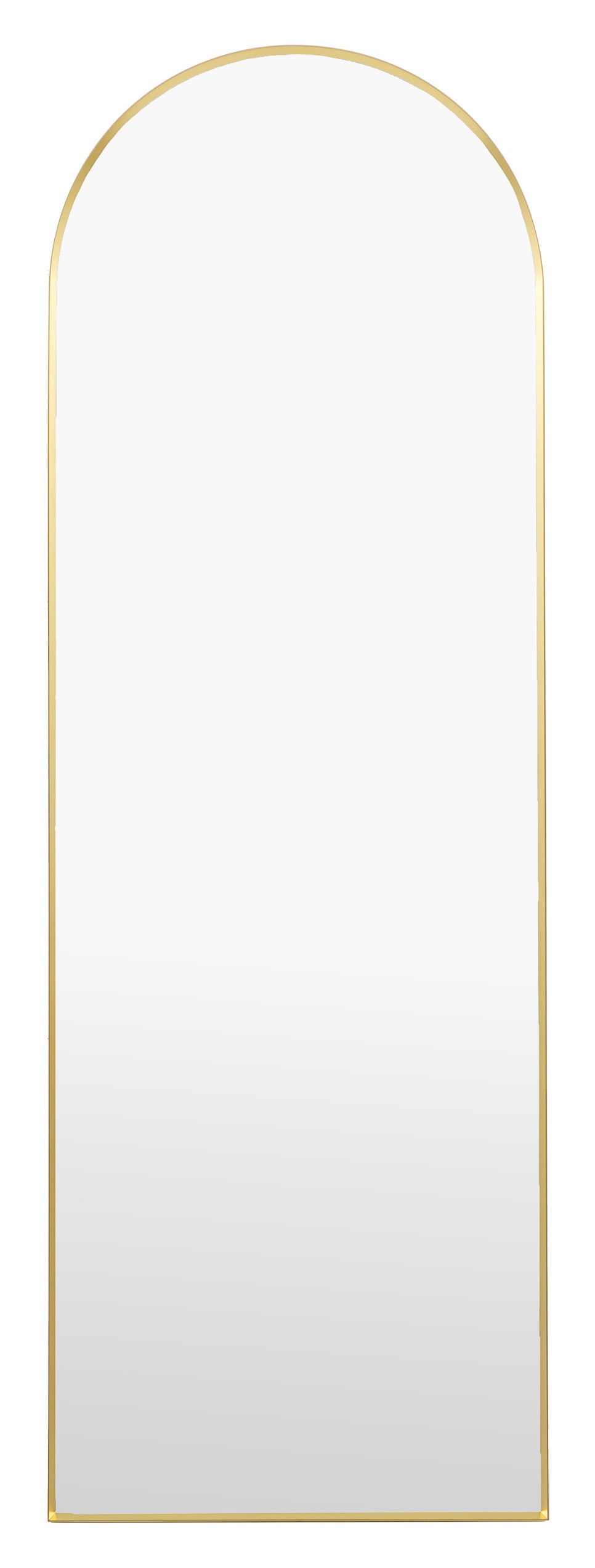 Gallery Direct Holworth Cheval Mirror Gold, complete product view