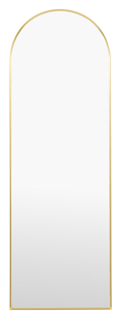 Gallery Direct Holworth Cheval Mirror Gold, complete product view
