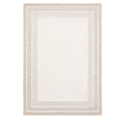 Gallery Direct Ithaca Large Area Neutral Tonal Border Rug measuring 1600x2300mm
