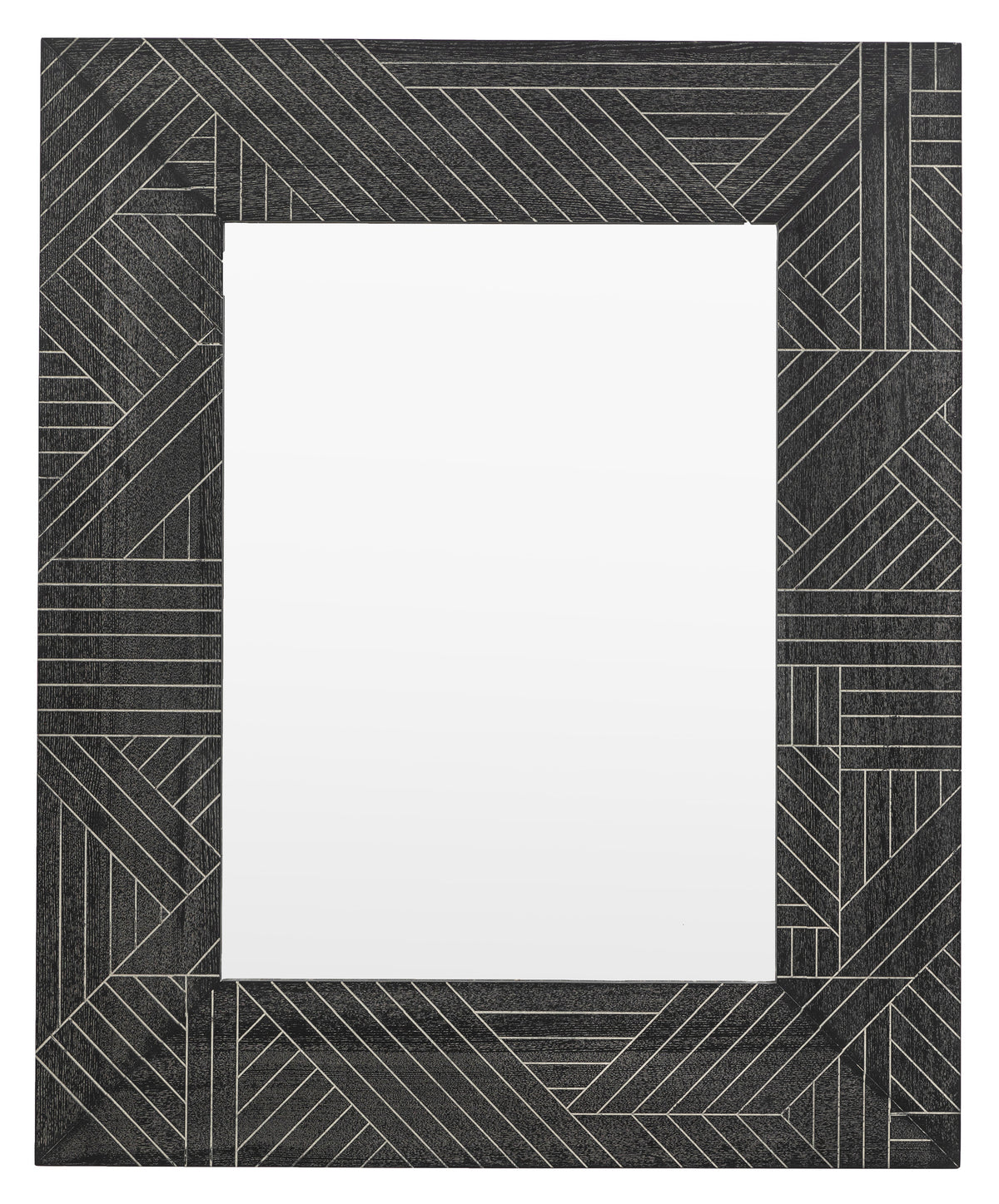 Gallery Direct Kakuda Rectangle Mirror, complete product view