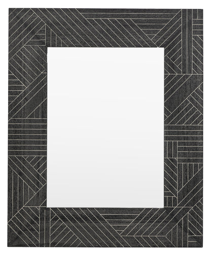 Gallery Direct Kakuda Rectangle Mirror, complete product view