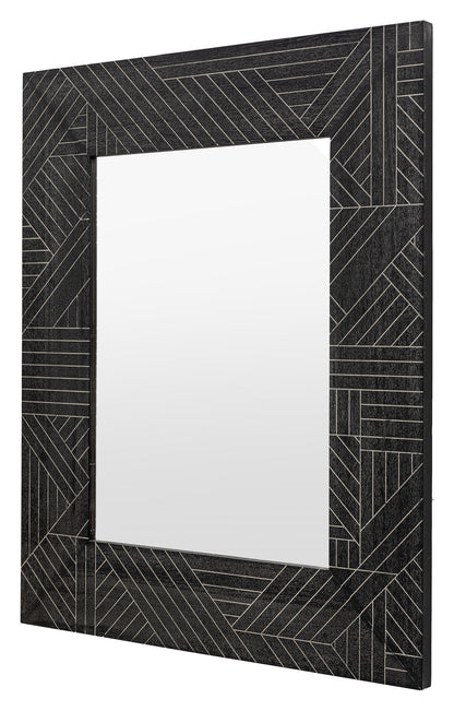 Gallery Direct Kakuda Rectangle Mirror, complete product view