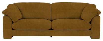 Gallery Direct Kudde 4 Seater Sofa in Verona Golden upholstery, front view