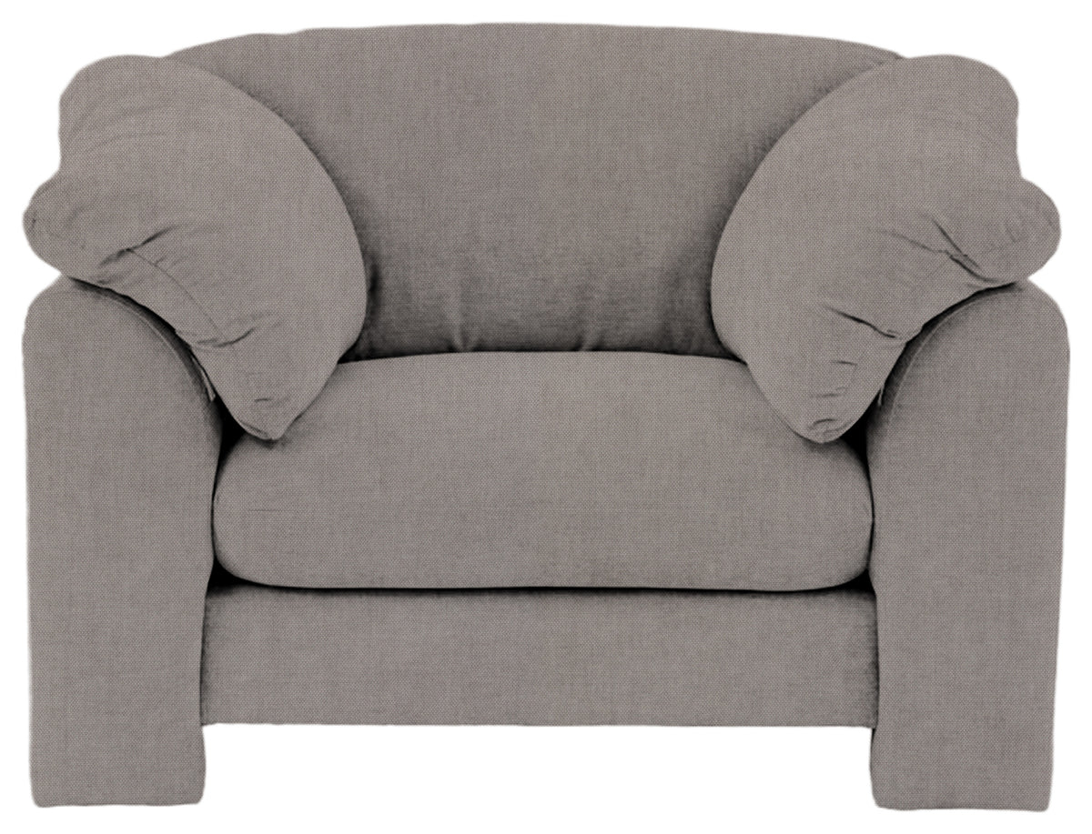 Gallery Direct Kudde Armchair in Verona Showers upholstery, front view