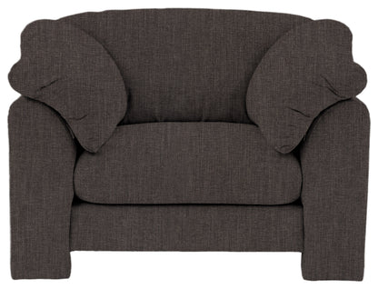 Gallery Direct Kudde Armchair in Willow Magnet upholstery, front view