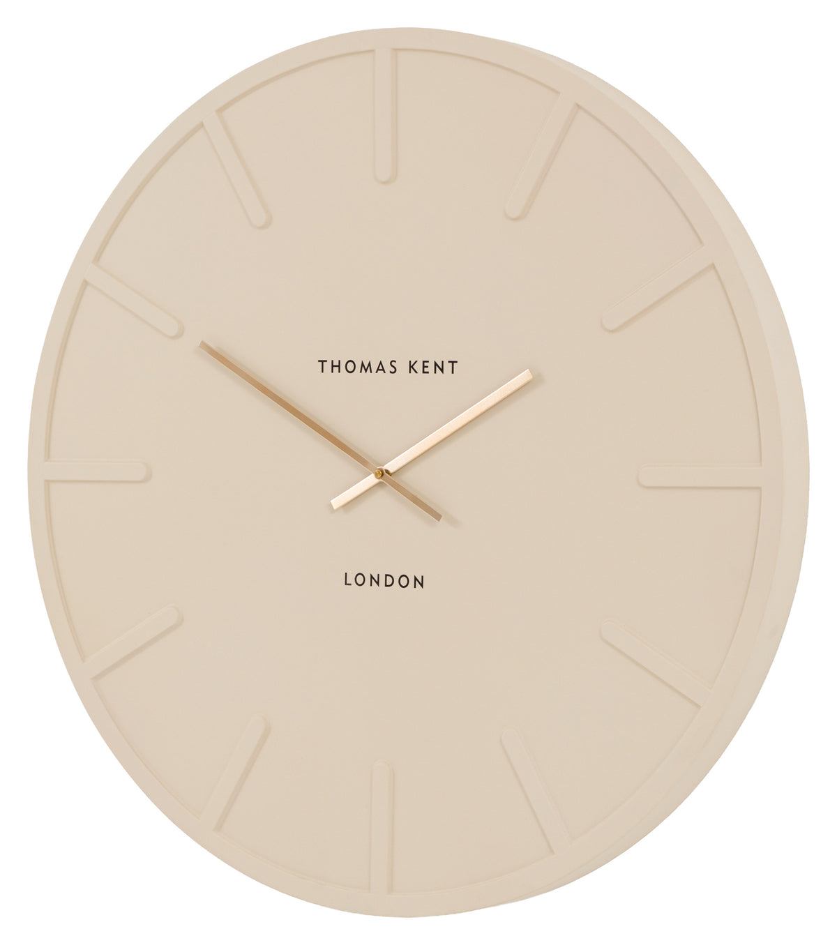 Gallery Direct Larson Wall Clock Cream, complete product view