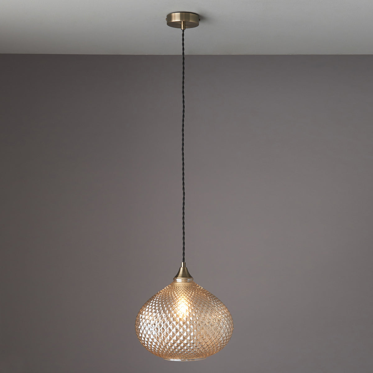 Gallery Direct Livia Pendant Light, styled in a room setting