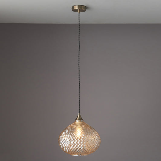 Gallery Direct Livia Pendant Light, styled in a room setting