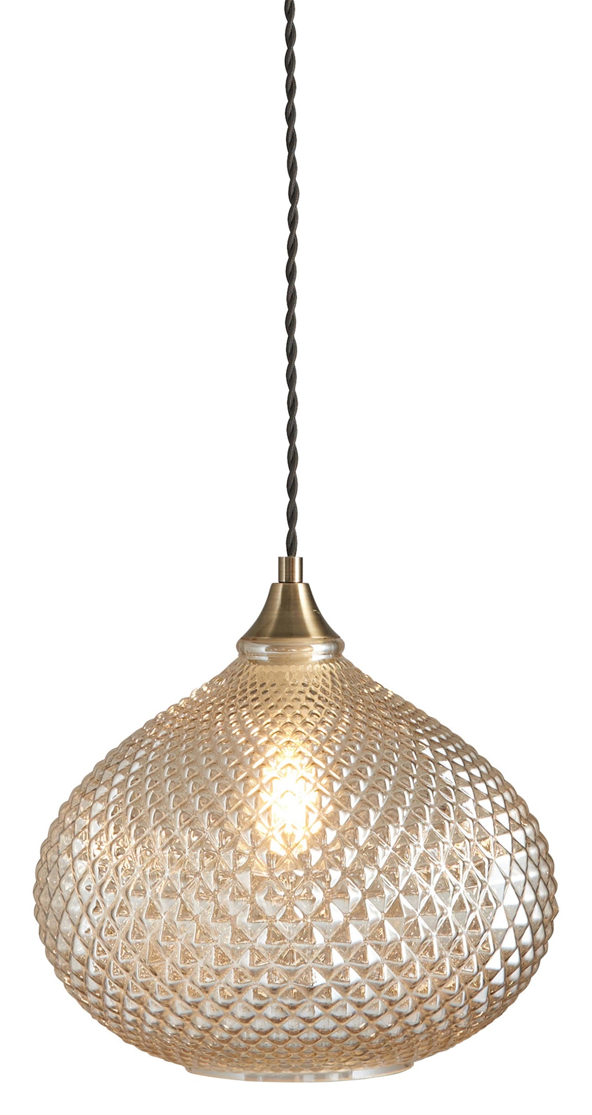 Gallery Direct Livia Pendant Light, complete product view on a white background