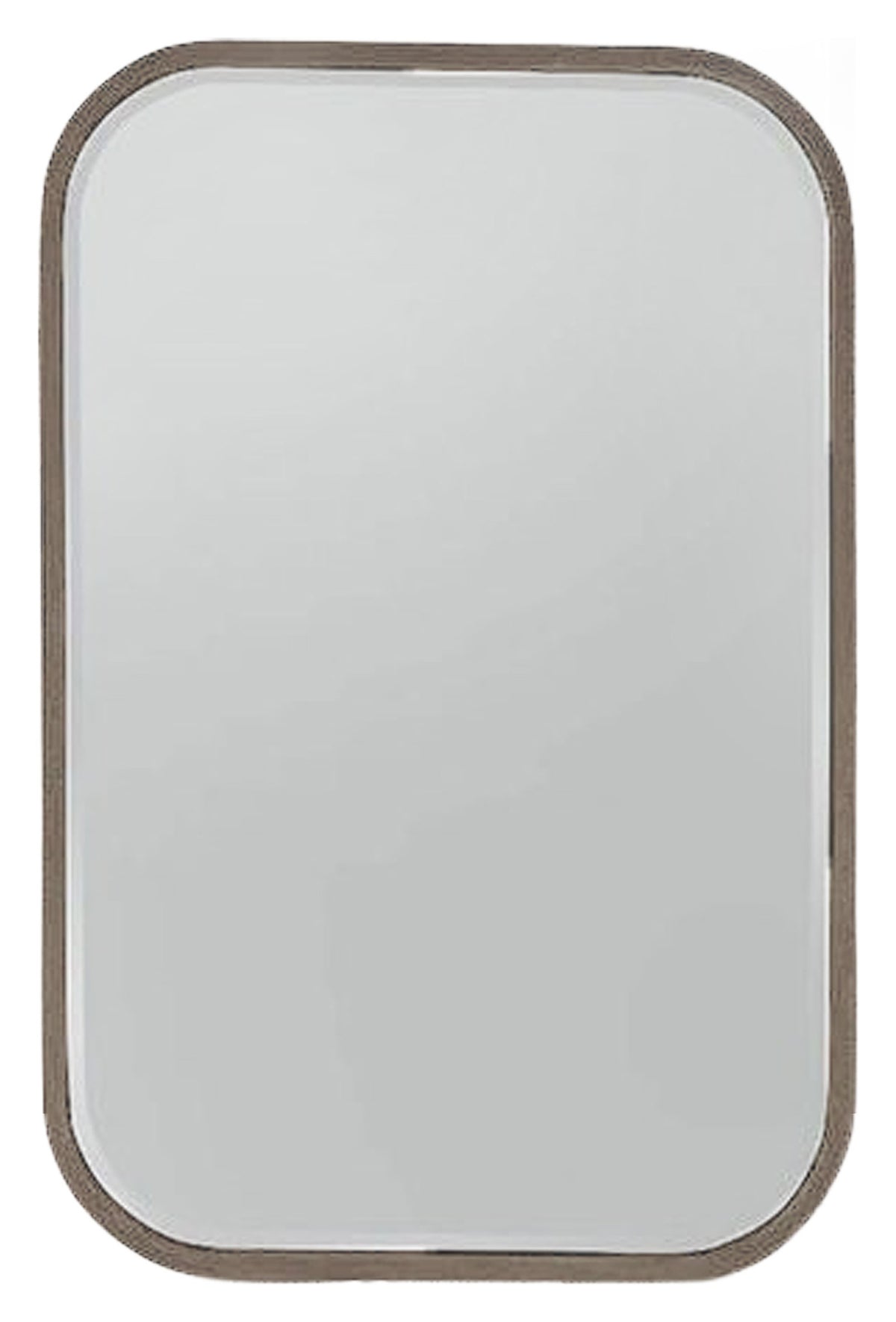 Gallery Direct Logan Rectangle Mirror, complete product view