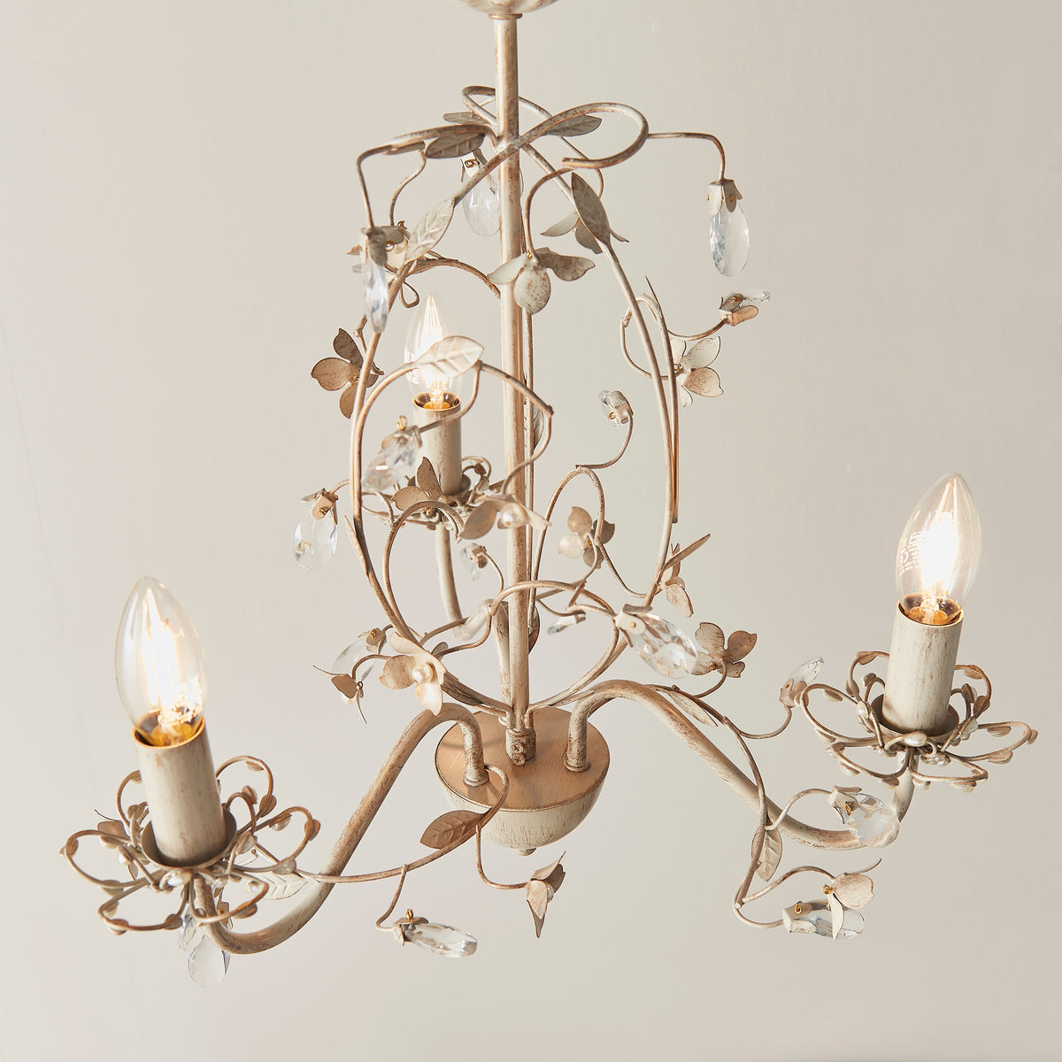 Gallery Direct Lullaby 3 Pendant Light, styled in a room setting