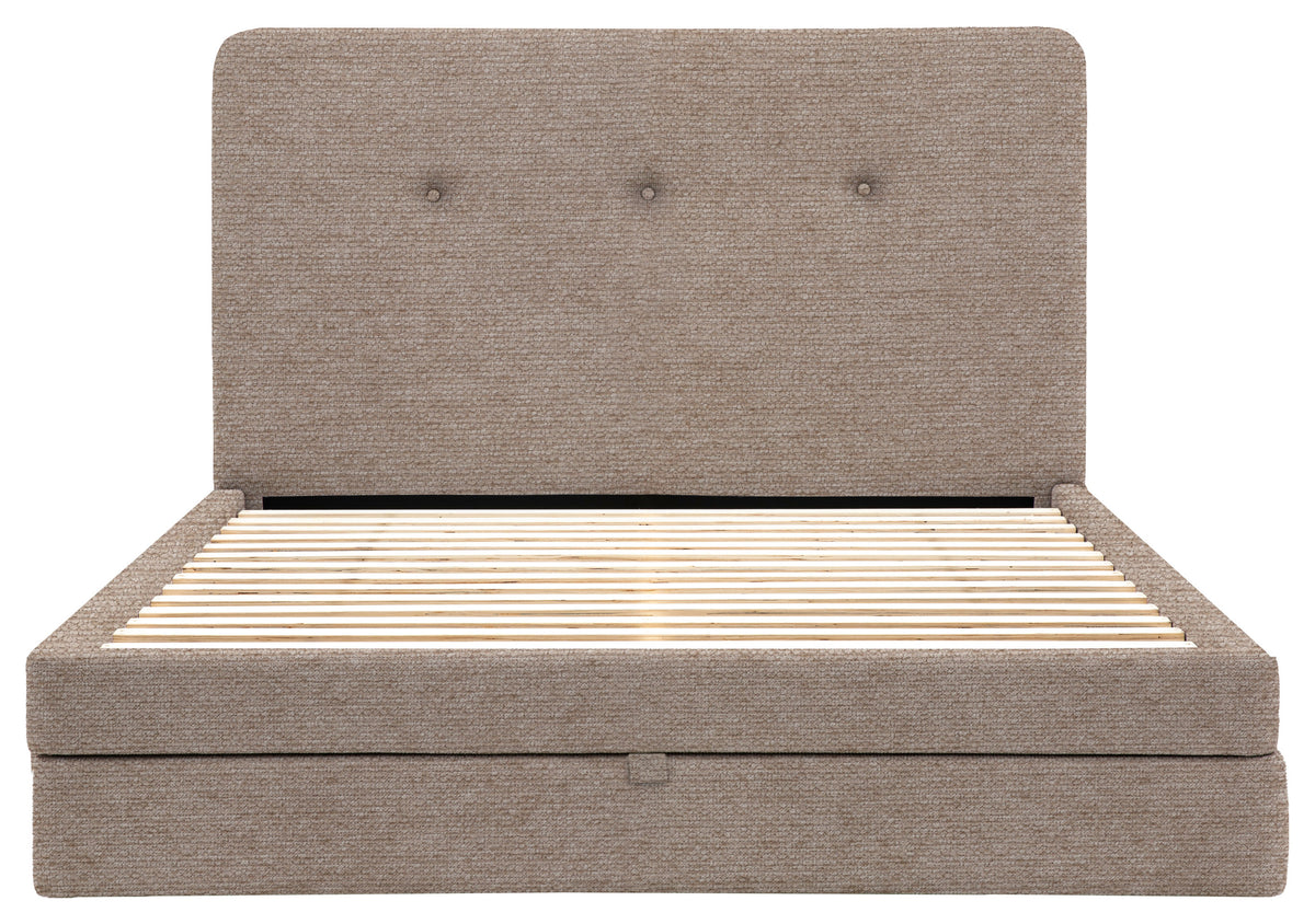 Gallery Direct Marlowe 2 Drawer Bedstead Double in Mikah Wicker upholstery, product view