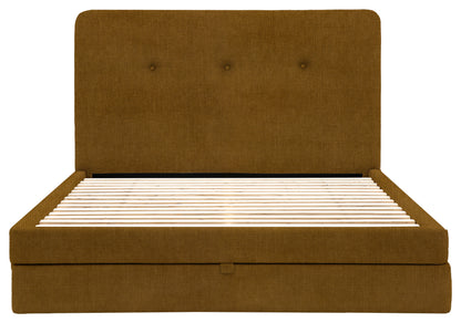 Gallery Direct Marlowe 2 Drawer Bedstead Double in Verona Golden upholstery, product view