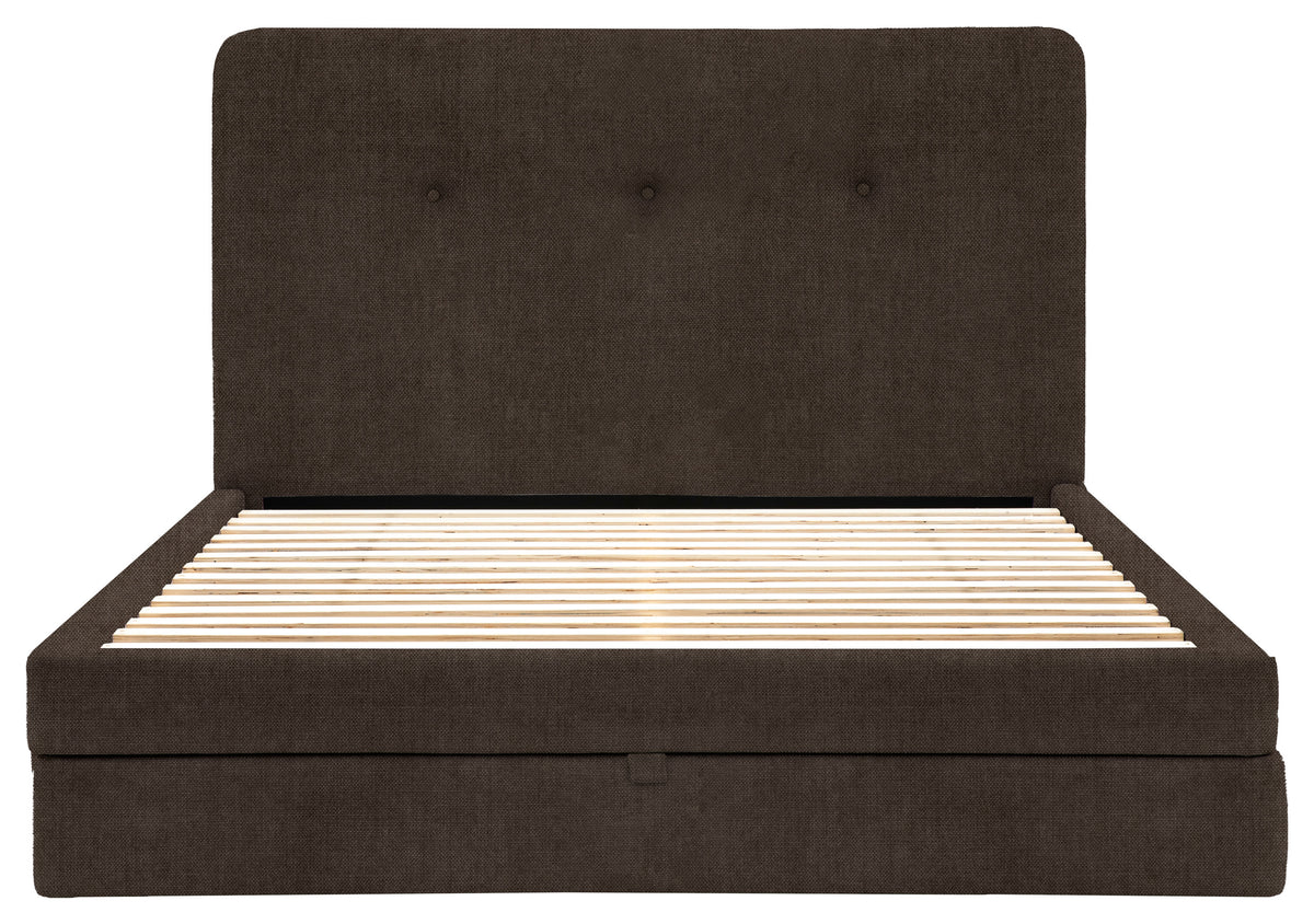 Gallery Direct Marlowe 2 Drawer Bedstead Double in Verona Moody upholstery, product view