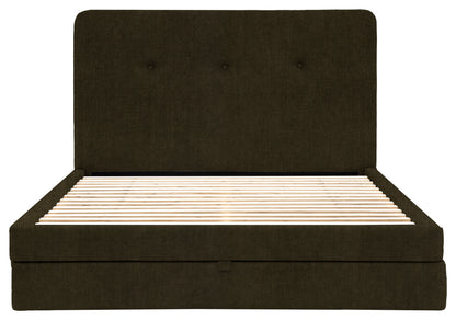 Gallery Direct Marlowe 2 Drawer Bedstead Double in Verona Seaweed upholstery, product view