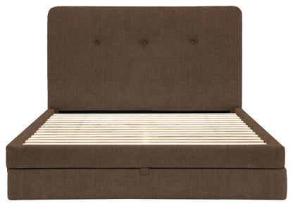 Gallery Direct Marlowe 2 Drawer Bedstead Double in Verona Sepia upholstery, product view
