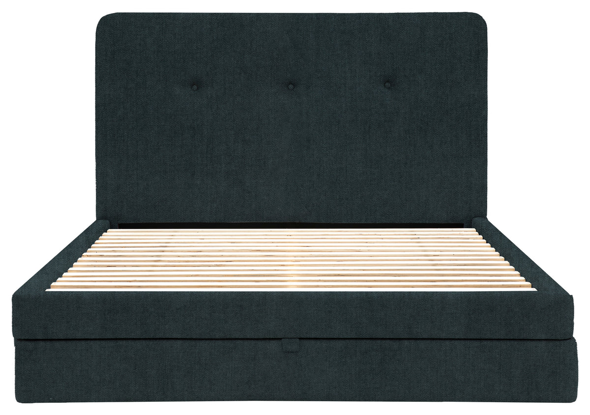 Gallery Direct Marlowe 2 Drawer Bedstead Double in Verona Topaz upholstery, product view