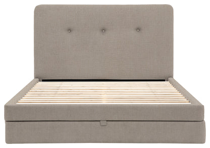 Gallery Direct Marlowe 2 Drawer Bedstead Double in Willow Dusty upholstery, product view