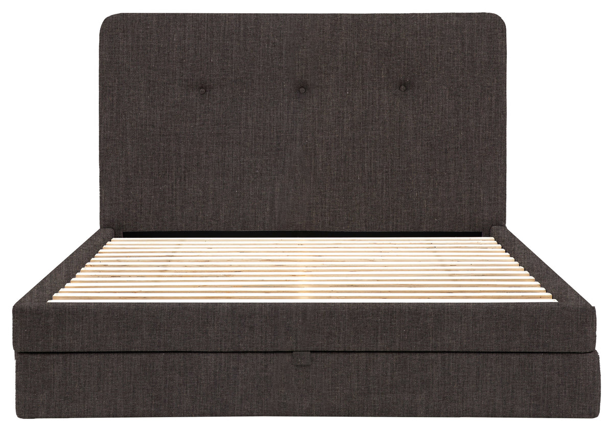 Gallery Direct Marlowe 2 Drawer Bedstead Double in Willow Magnet upholstery, product view