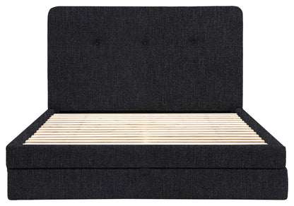 Gallery Direct Marlowe 2 Drawer Bedstead Double in Willow Pacific upholstery, product view