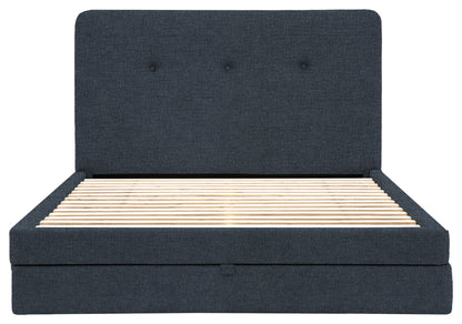 Gallery Direct Marlowe 2 Drawer Bedstead Double in Willow Waves upholstery, product view
