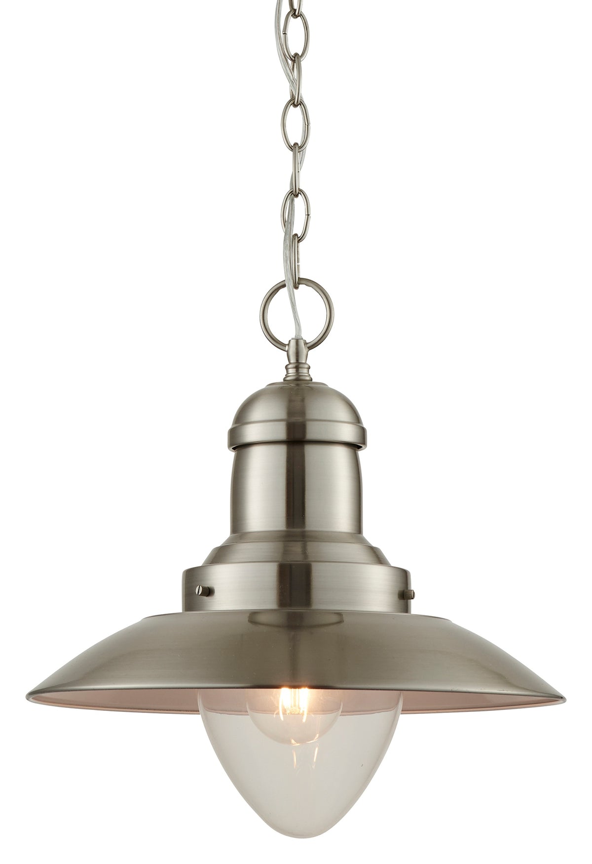 Gallery Direct Mendip Pendant Light, complete product view on a white background