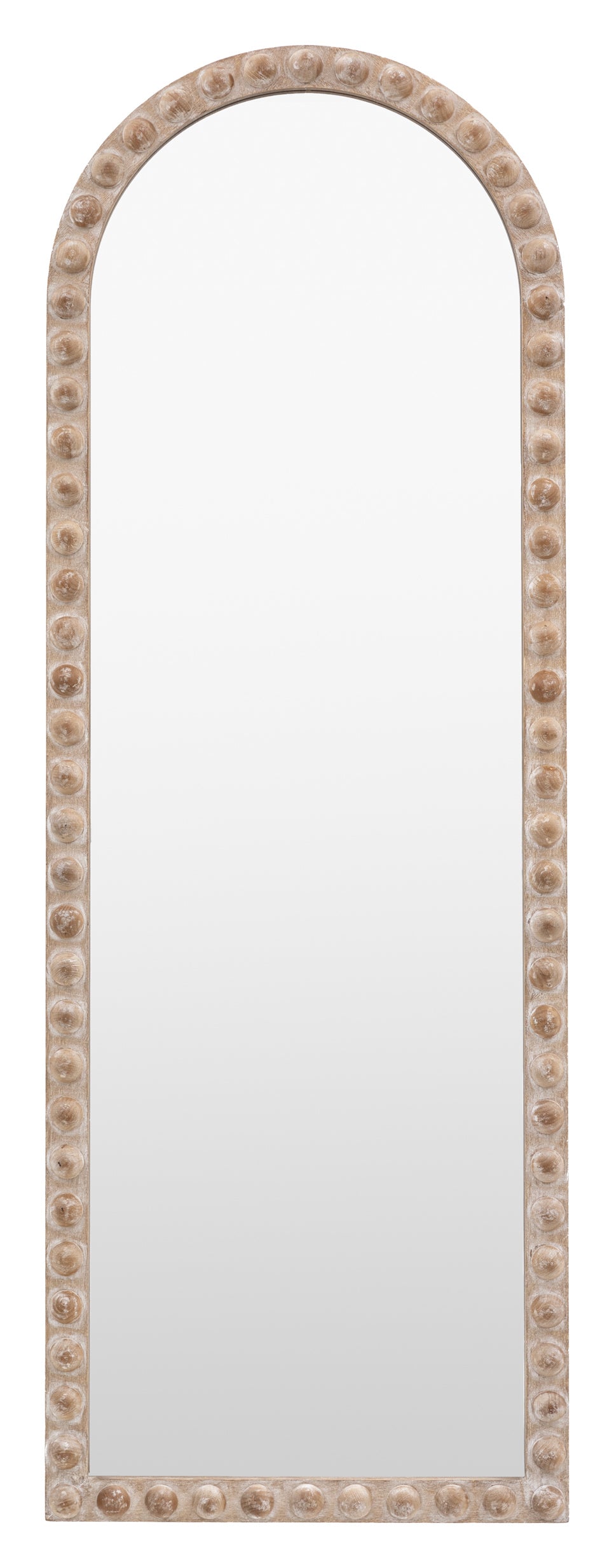 Gallery Direct Millbrook Arch Leaner Mirror, complete product view