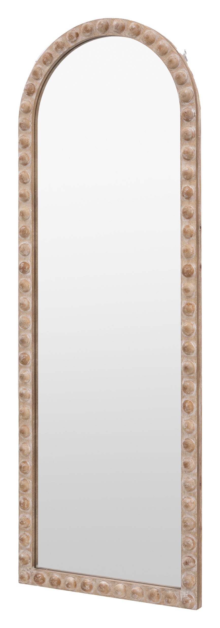 Gallery Direct Millbrook Arch Leaner Mirror, complete product view