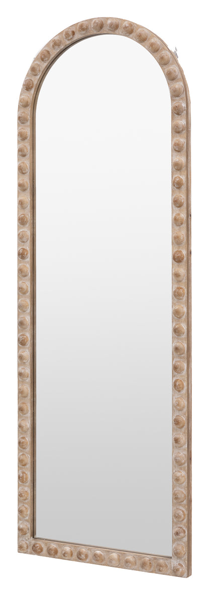 Gallery Direct Millbrook Arch Leaner Mirror, complete product view