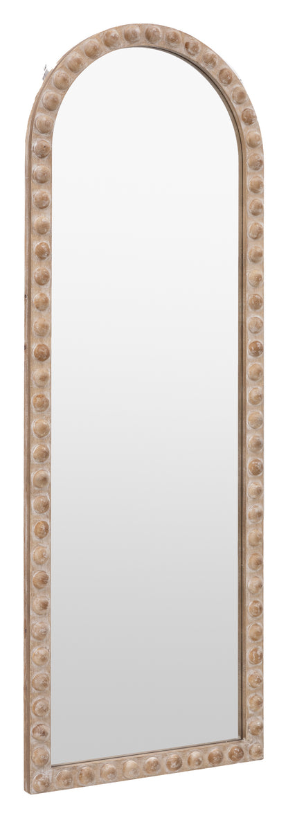 Gallery Direct Millbrook Arch Leaner Mirror, complete product view