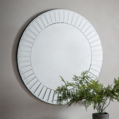 Gallery Direct Mondello Round displayed in a styled interior