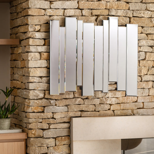 Gallery Direct Montessa Mirror displayed in a styled interior