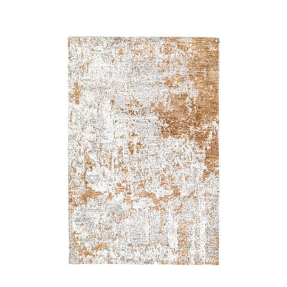 Gallery Direct Nanda Large Rug measures 1600x2300mm and features an abstract design of warm neutral colours