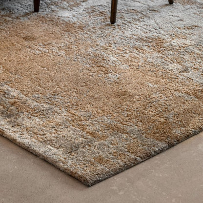 Gallery Direct Nanda Rug is a large neutral coloured rug measuring 1600x2300mm in a striking abstract design