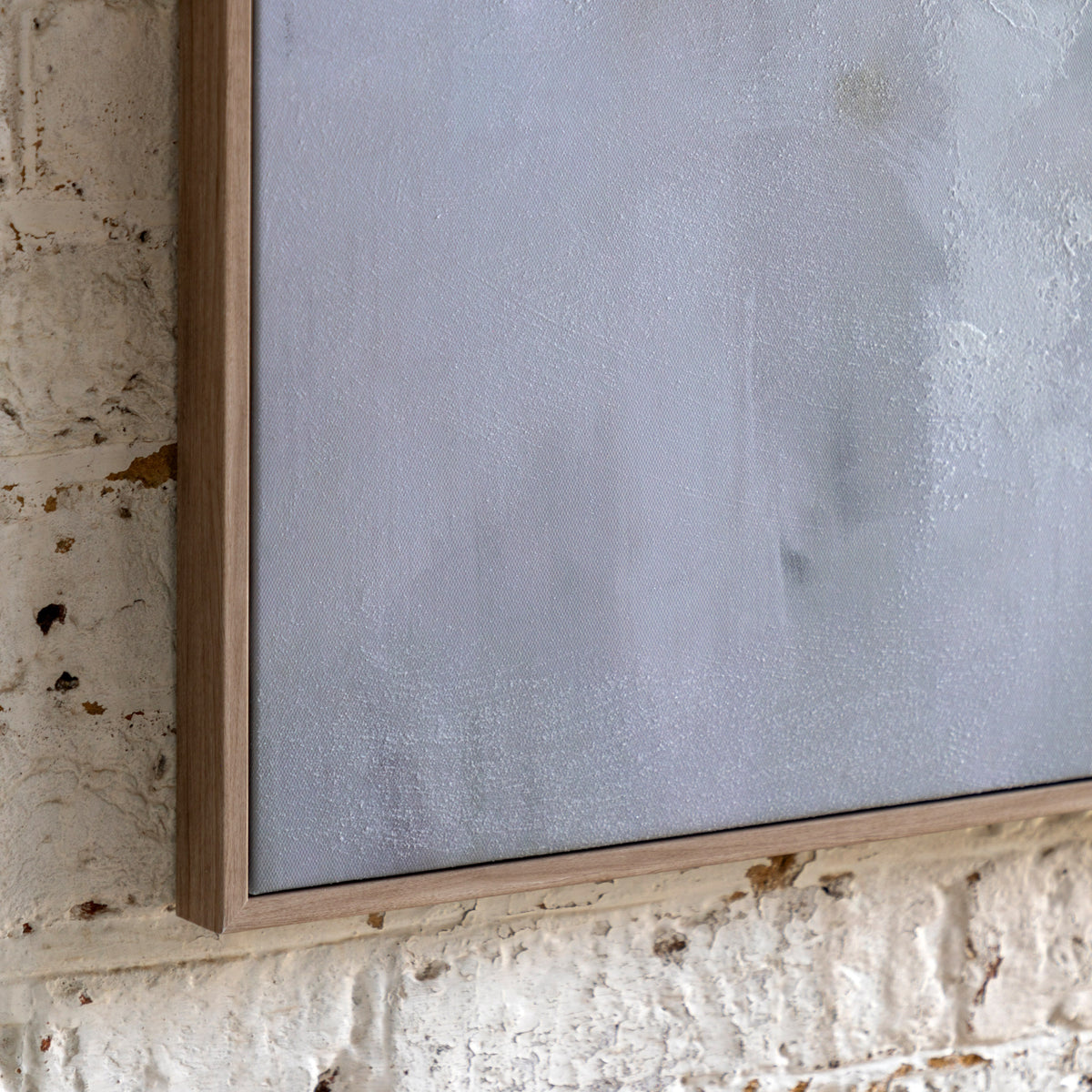Gallery Direct New Day Framed Canvas, close-up of the artwork and frame details