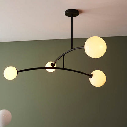 Gallery Direct Nia Ceiling Light, styled in a room setting