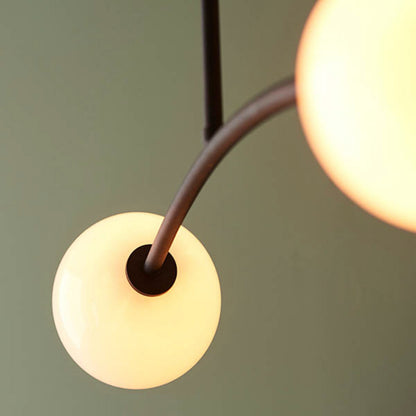 Gallery Direct Nia Ceiling Light, close-up of the finish and design
