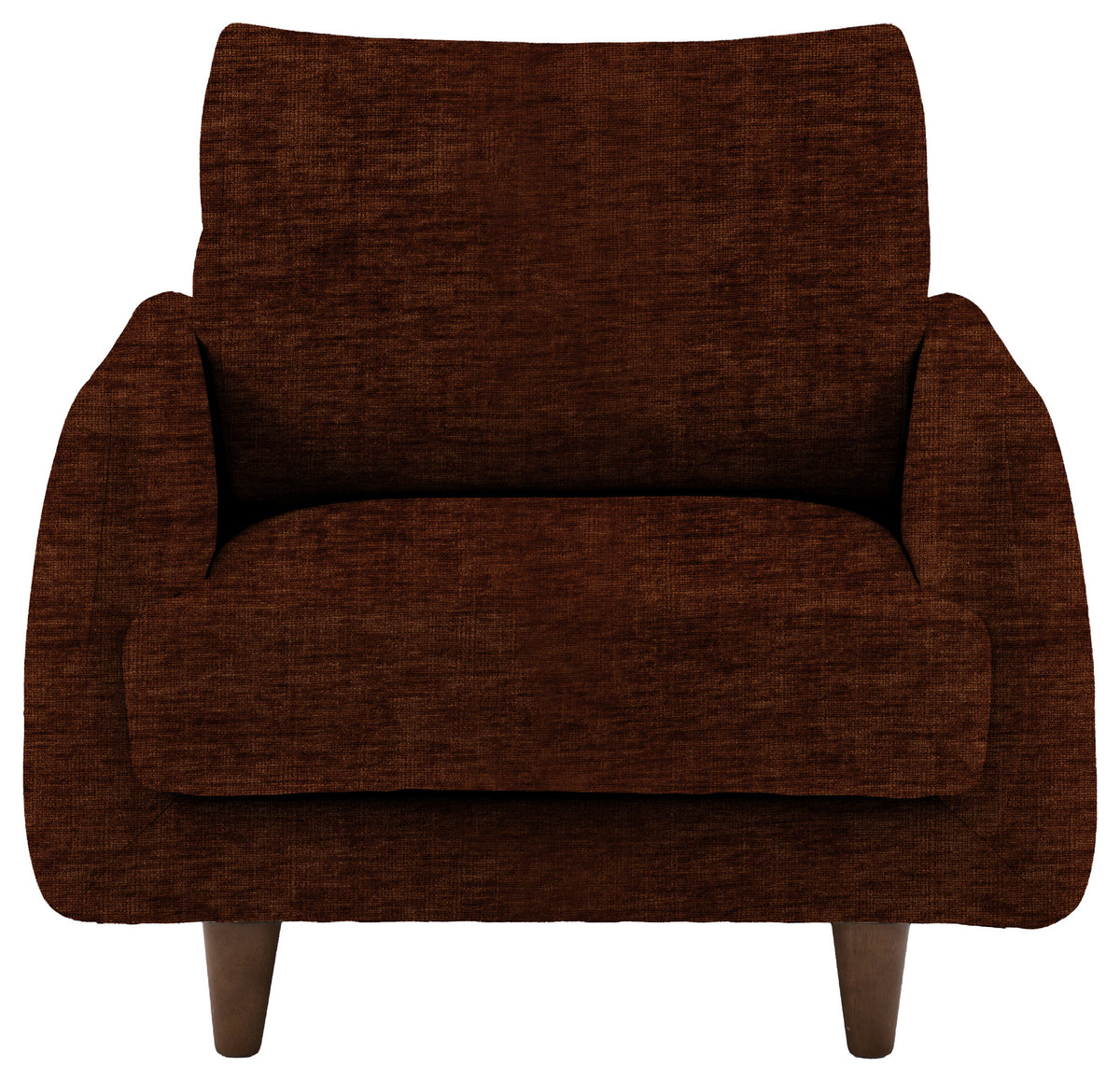 Gallery Direct Oakwood Armchair in Celine Brandy upholstery, product view