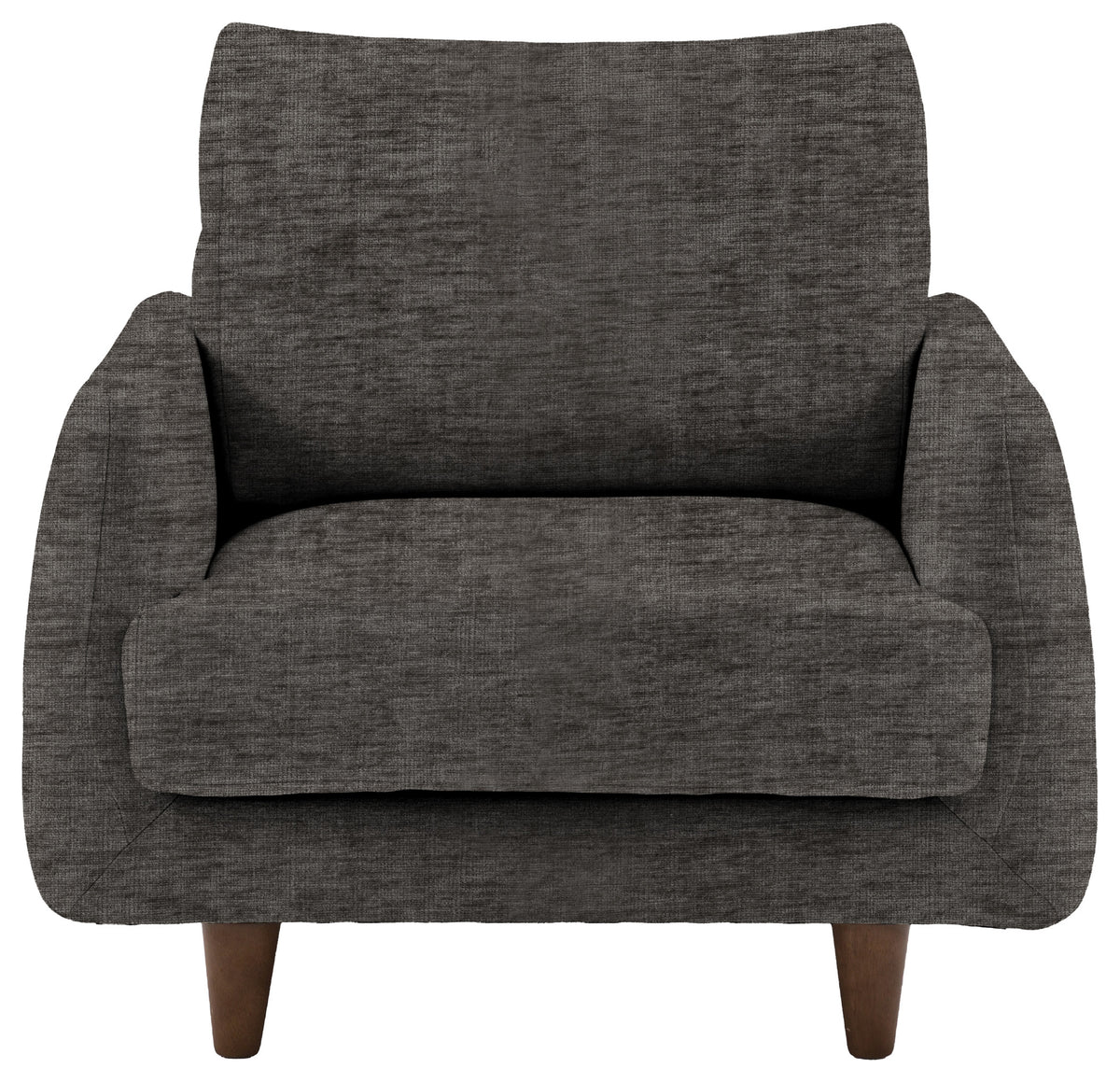 Gallery Direct Oakwood Armchair in Celine Flagstone upholstery, product view