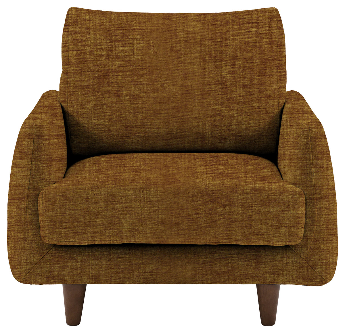 Gallery Direct Oakwood Armchair in Celine Harvest upholstery, product view