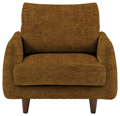 Gallery Direct Oakwood Armchair in Celine Harvest upholstery, product view