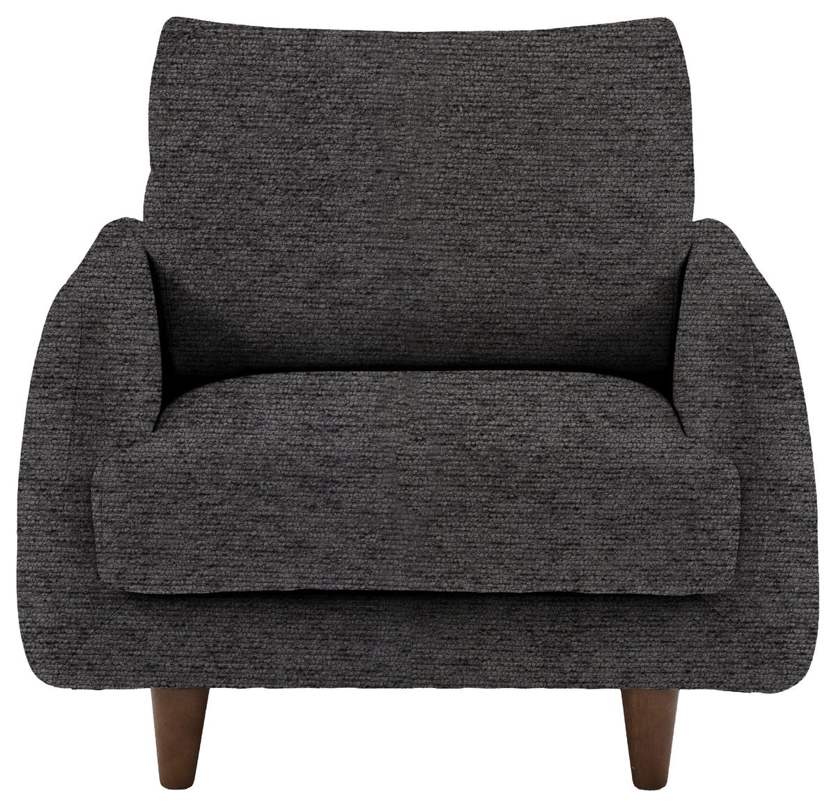 Gallery Direct Oakwood Armchair in Mikah Ashen upholstery, product view