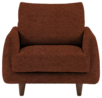 Gallery Direct Oakwood Armchair in Mikah Maple upholstery, product view