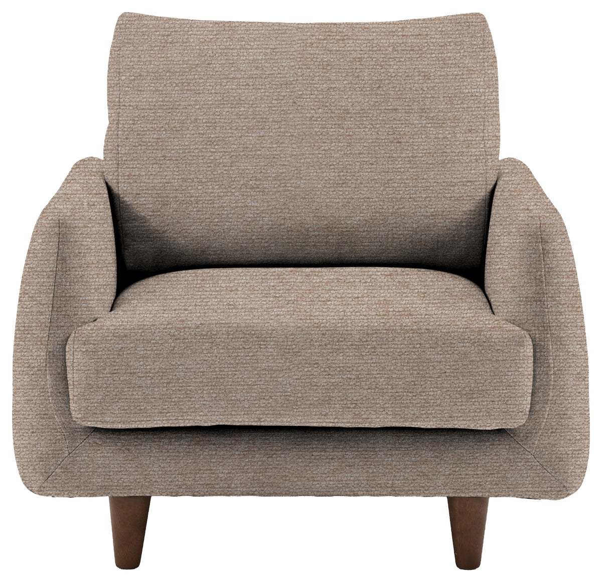 Gallery Direct Oakwood Armchair in Mikah Wicker upholstery, product view