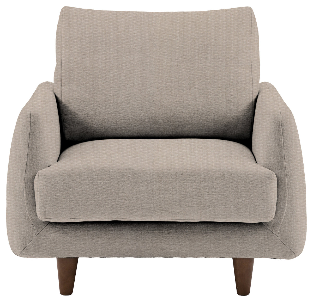 Gallery Direct Oakwood Armchair in Verona Ghost upholstery, product view