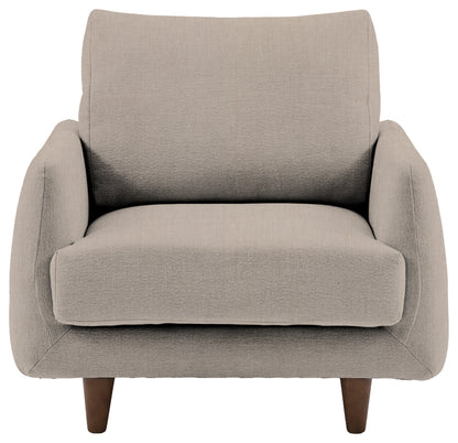 Gallery Direct Oakwood Armchair in Verona Ghost upholstery, product view