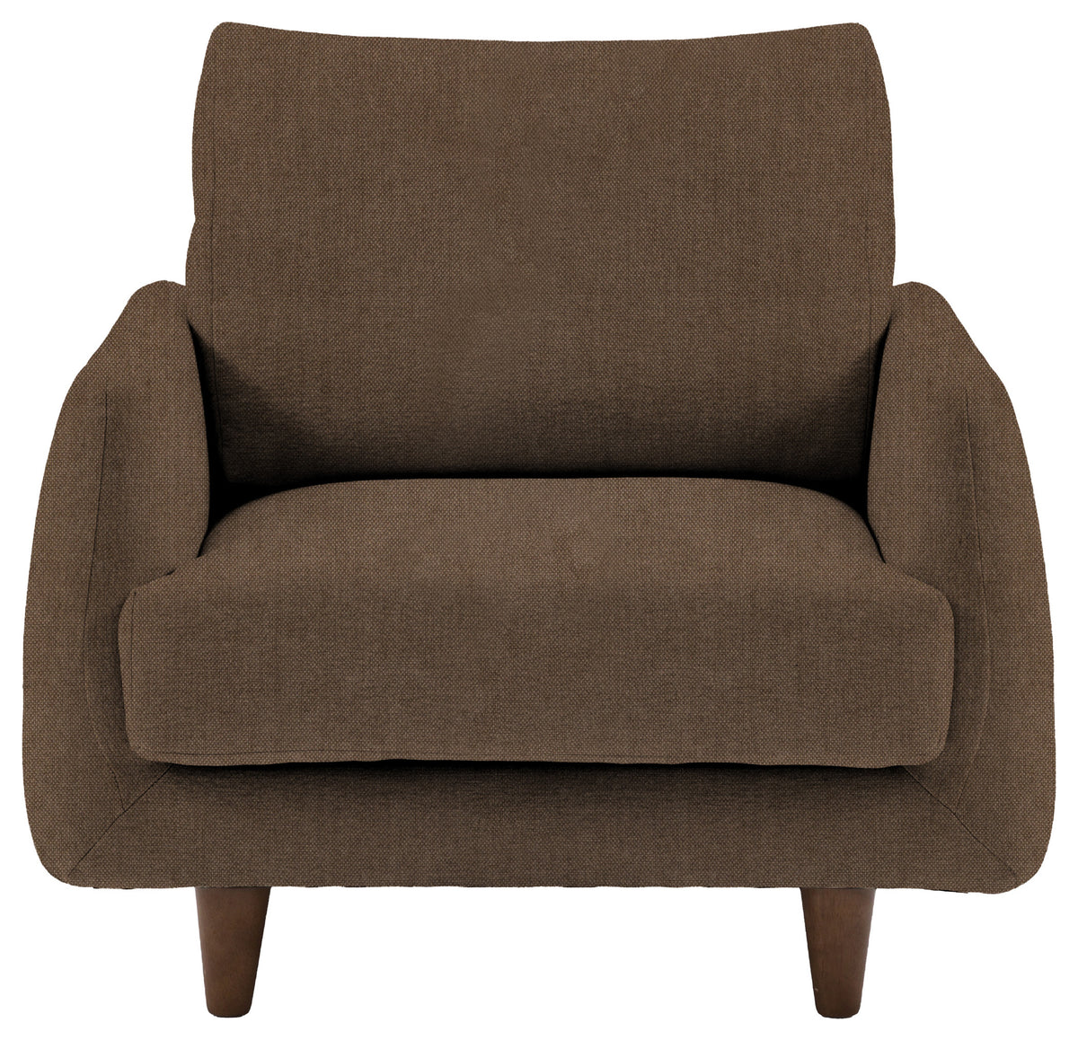 Gallery Direct Oakwood Armchair in Verona Sepia upholstery, product view