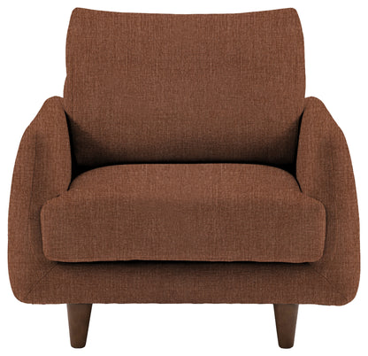 Gallery Direct Oakwood Armchair in Willow Henna upholstery, product view
