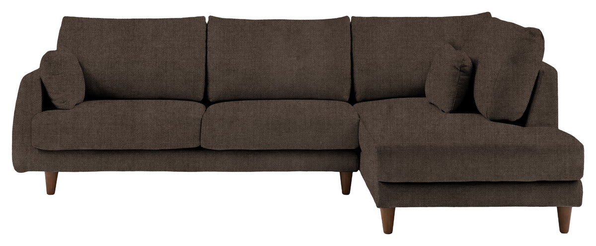 Gallery Direct Oakwood Chaise RH Sofa in Verona Moody upholstery, product view