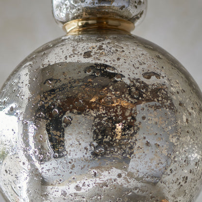 Gallery Direct Odette Bubble Pendant Light Smoked, close-up of the finish and design